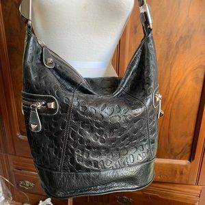 Betsey Johnson Genuine Embossed Leather Purse